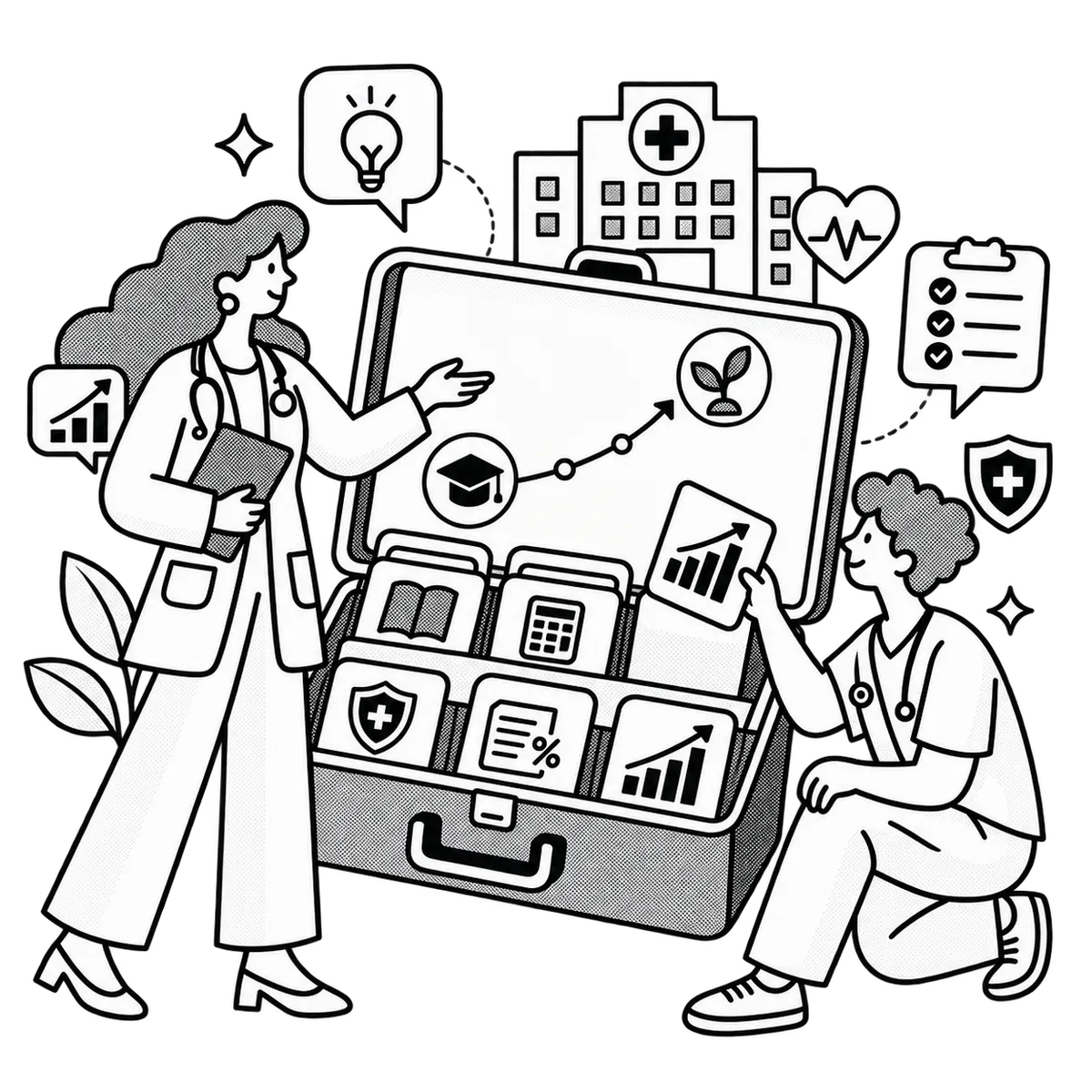 Financial literacy session for healthcare employees in India
