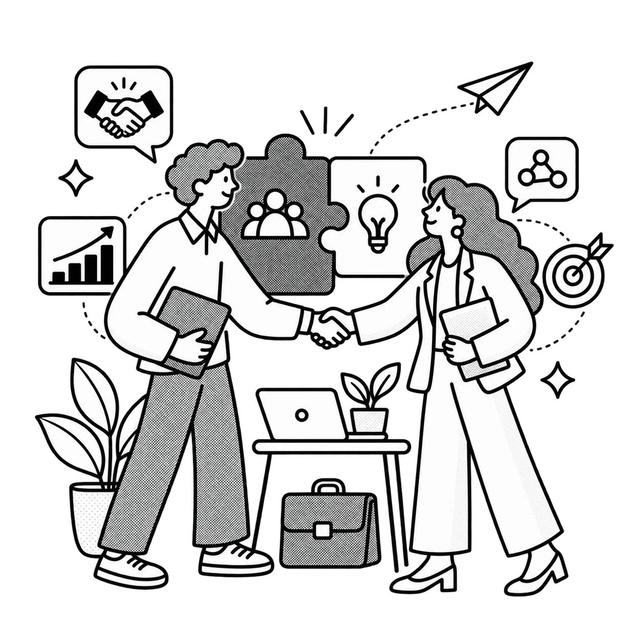 Illustration of Saventh partner programmes